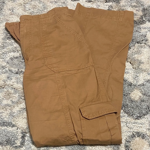 Abercrombie & Fitch Brown Straight Leg Pants - Picture 1 of 4